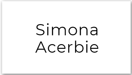 Simona Acerbie - Art thérapie/création